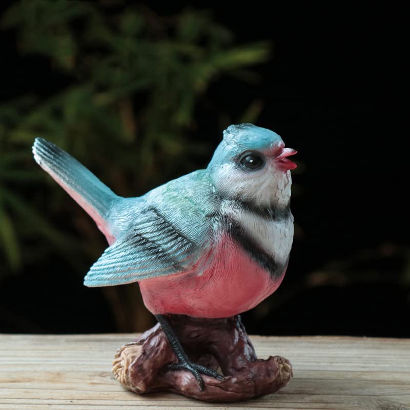 鳥の置物　カラフル　「目」 Amazon.co.jp: [SSUPTEMBER2] 鳥 ステンドグラス カラフル 木製 置物